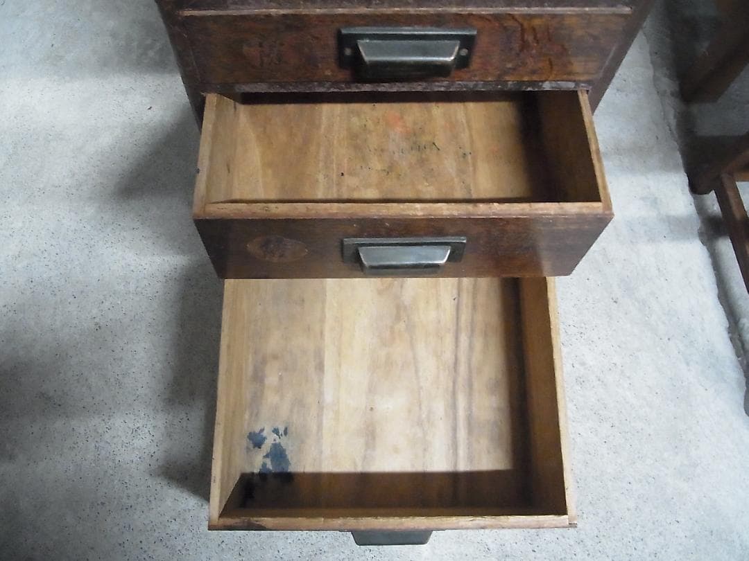 も*が様 レトロ　引き出し　7杯　無垢材　木製