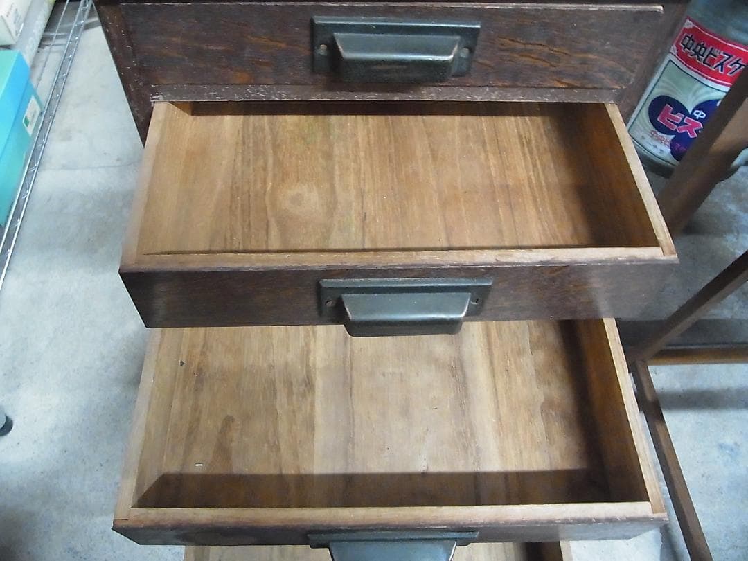 も*が様 レトロ　引き出し　7杯　無垢材　木製