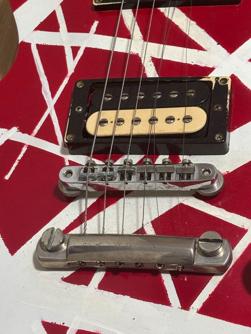 え*む様 【ジャンク品】 ESP エレキギター EVH風GROVER