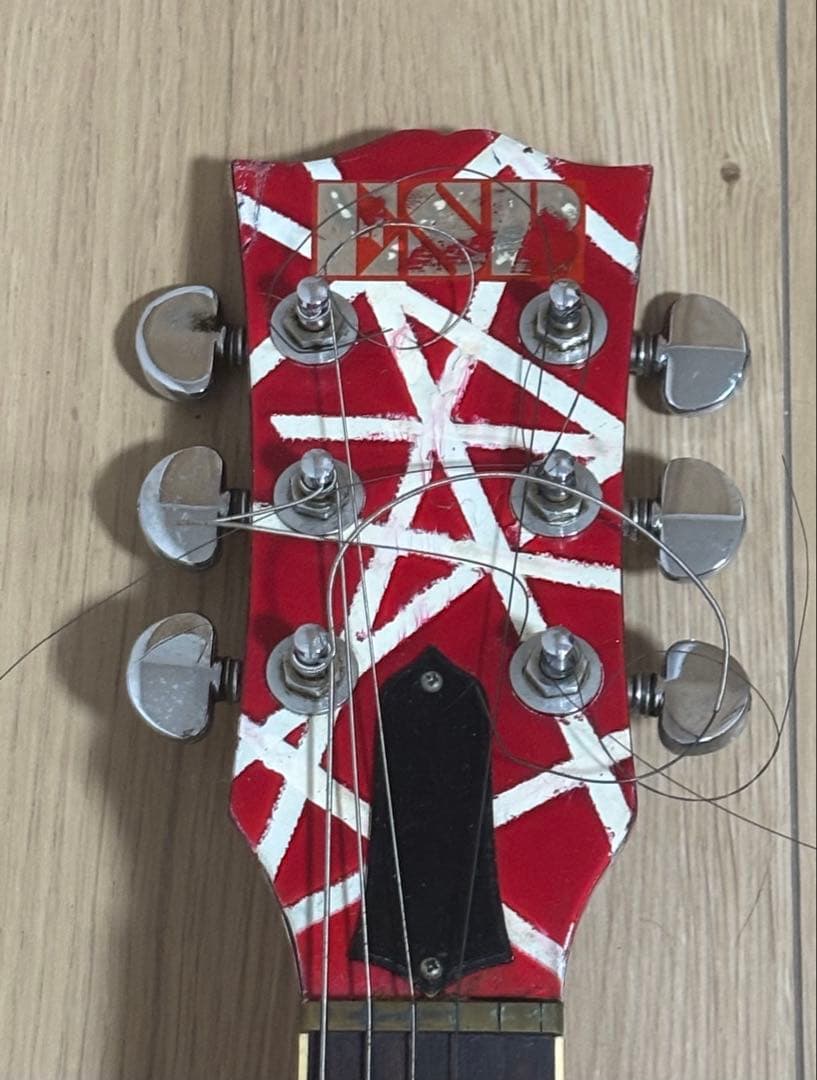 え*む様 【ジャンク品】 ESP エレキギター EVH風GROVER