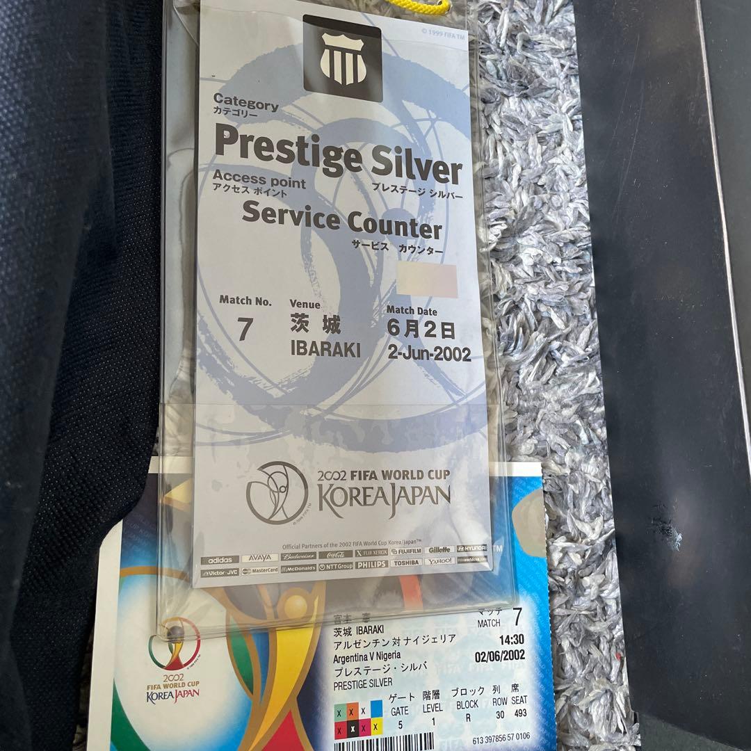 日韓ワールドカップ【★非売品★】貴重2002 FIFA　記念品チケットホルダー