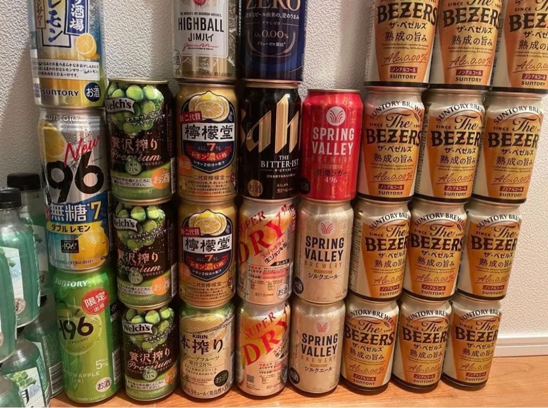 61点【まとめ売り】梅酒　ビール　チューハイ　鏡月　お酒　ワイン　ノンアル