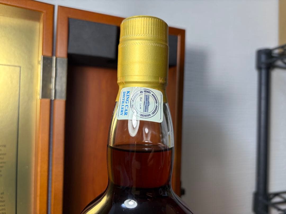 【新品未開栓】KAVALAN FINO ウイスキー 700ml 木箱入り③