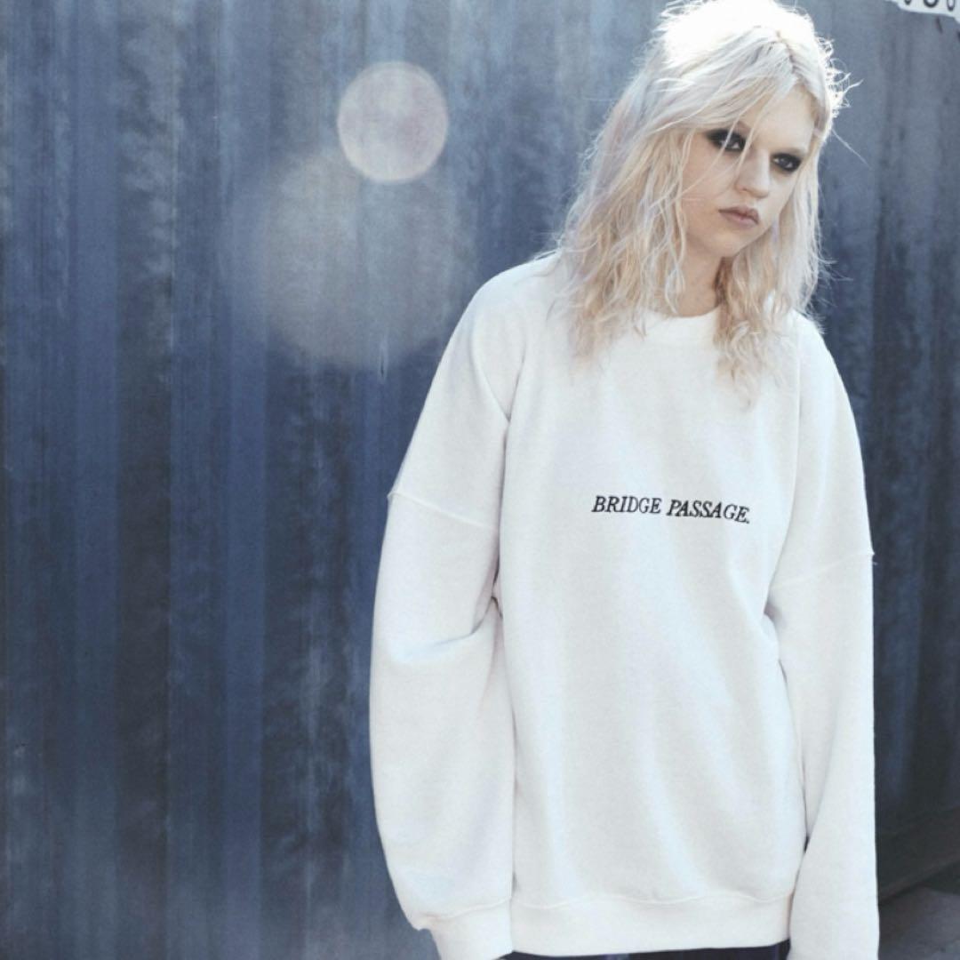 【未使用】NIL DUE/NIL UN TOKYO プルオーバースウェット