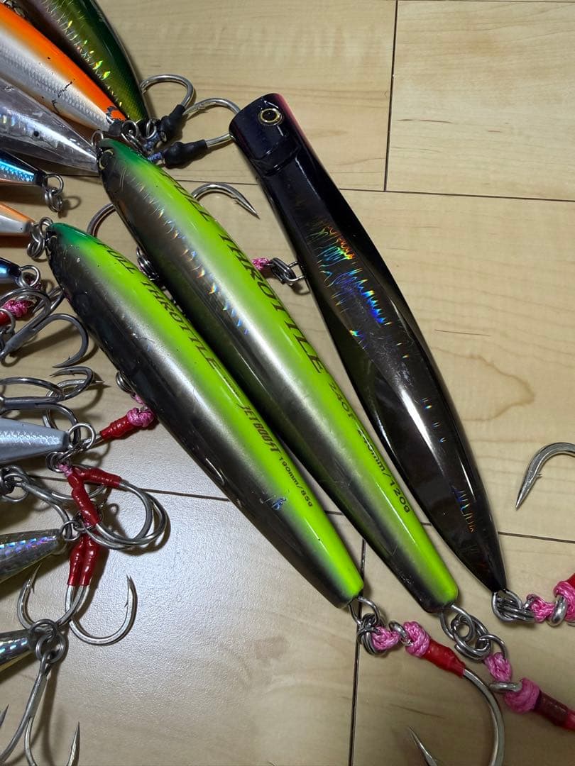 オフショアプラグ15個