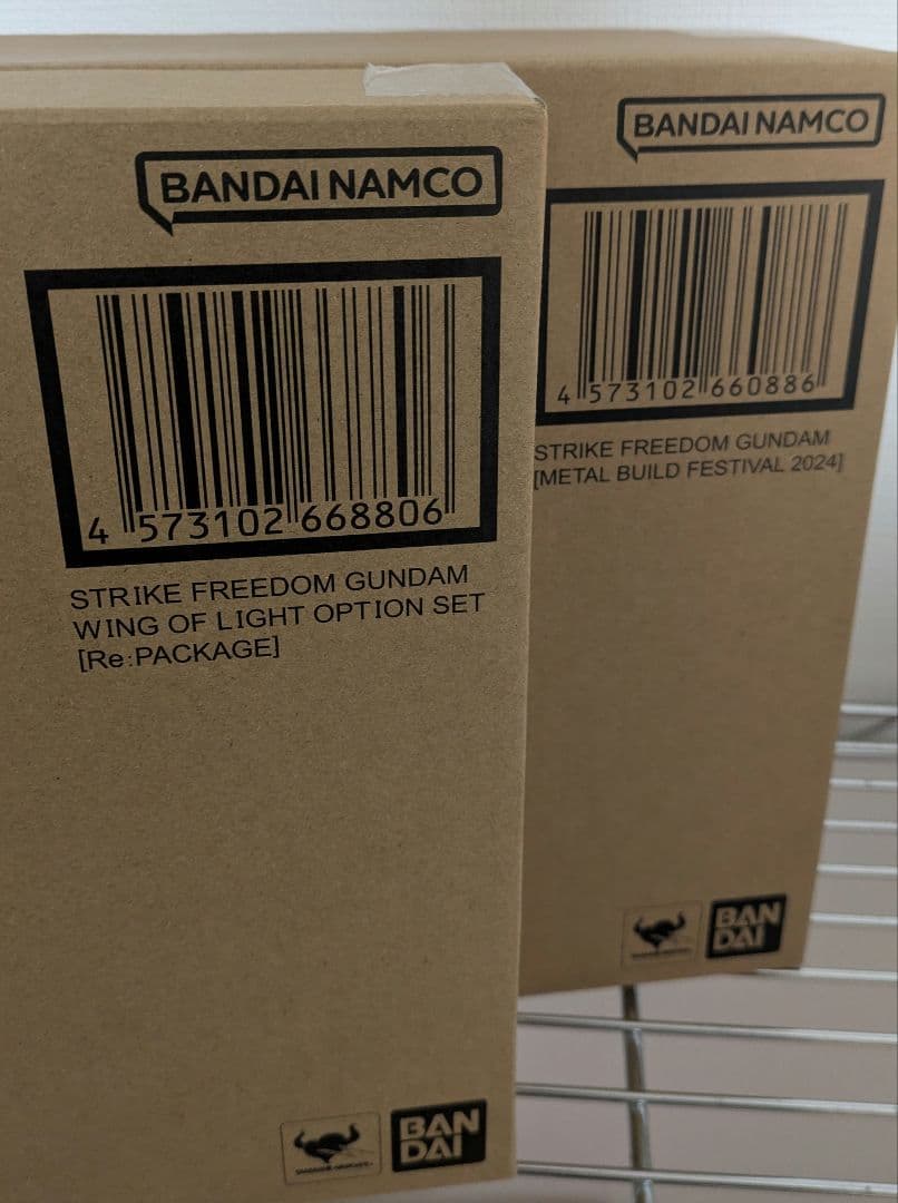 【新品未開封】L BUILD ストライクフリーダムガンダム＋光の翼