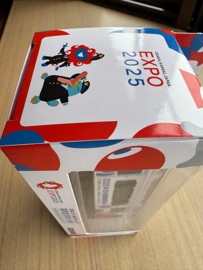 最終お値下げ‼️万博会場限定(新品未開封)JR323系万博ラッピング電車形目覚時計