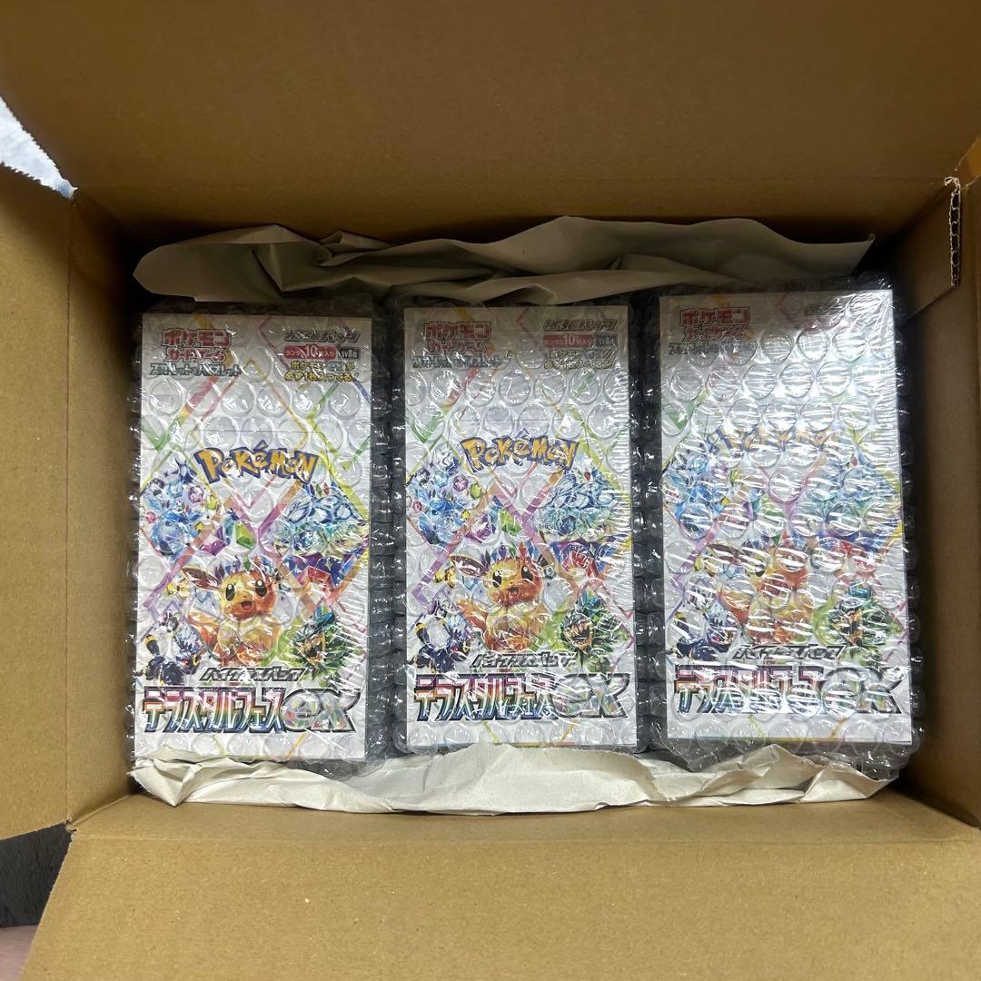 ポケモンカード テラスタルフェスex シュリンク付 6BOX