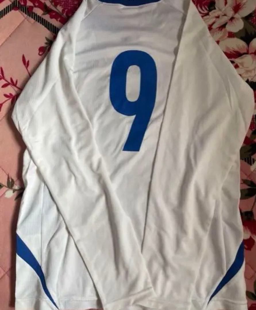 限定!高校サッカー名門校　市立船橋　サッカー部　長袖ユニホーム　No,9　未使用