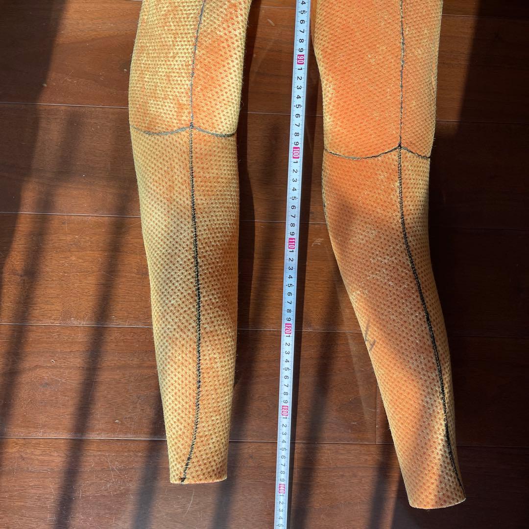 zero セミドライスーツ（5mm/3mm）裏起毛、Mサイズ【新品・未使用】