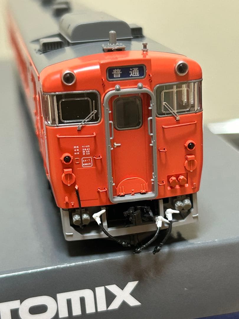 TOMIX HO-422 国鉄 キハ40 2000形 M 手すり等真鍮に交換