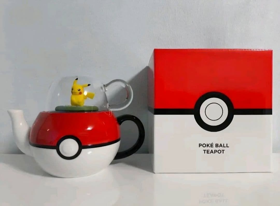 ★正規品★非売品 ポケモン ピカチュウ モンスターボール ティーポット 海外限定