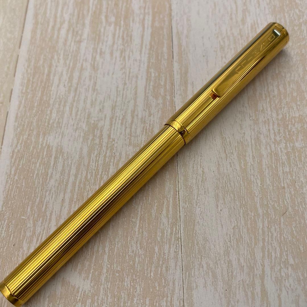 【超希少】ダンヒル　K14 585 万年筆　ゴールド　ペン先　筆記未確認