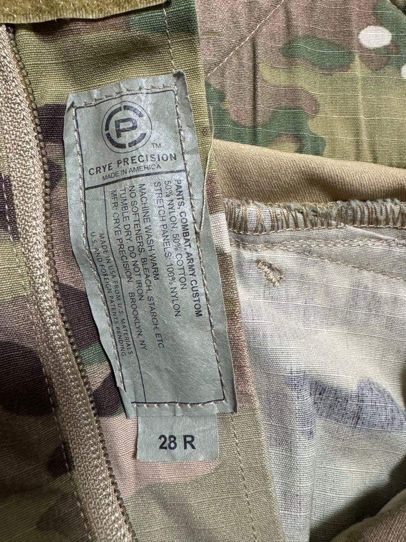 CRYE PRECISION 迷彩戦闘服