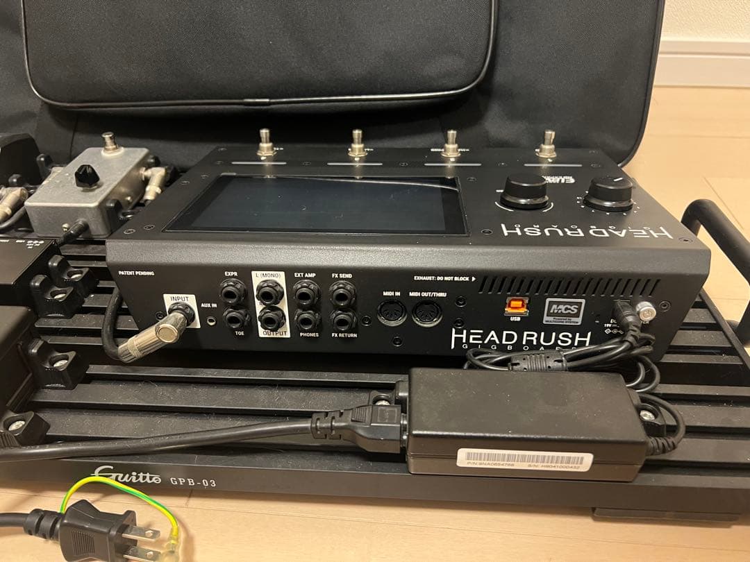 HEADRUSH Gigboard BOSS WL60 他　エフェクターボード