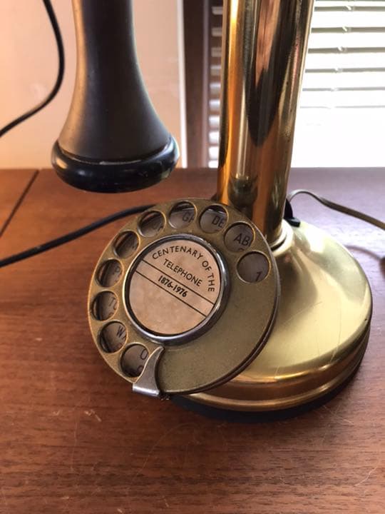 ヴィンテージ 電話　インテリア　ディスプレイ