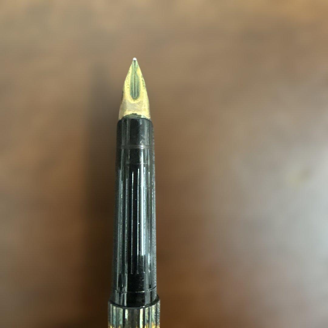 ★希少925刻印★デュポン万年筆 ゴールドラインモデル 高級筆記具