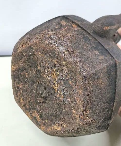 龍文堂鉄瓶　龍文堂造 六角 紅葉 桃 小鳥模様 アンティーク 希少 現状 中古