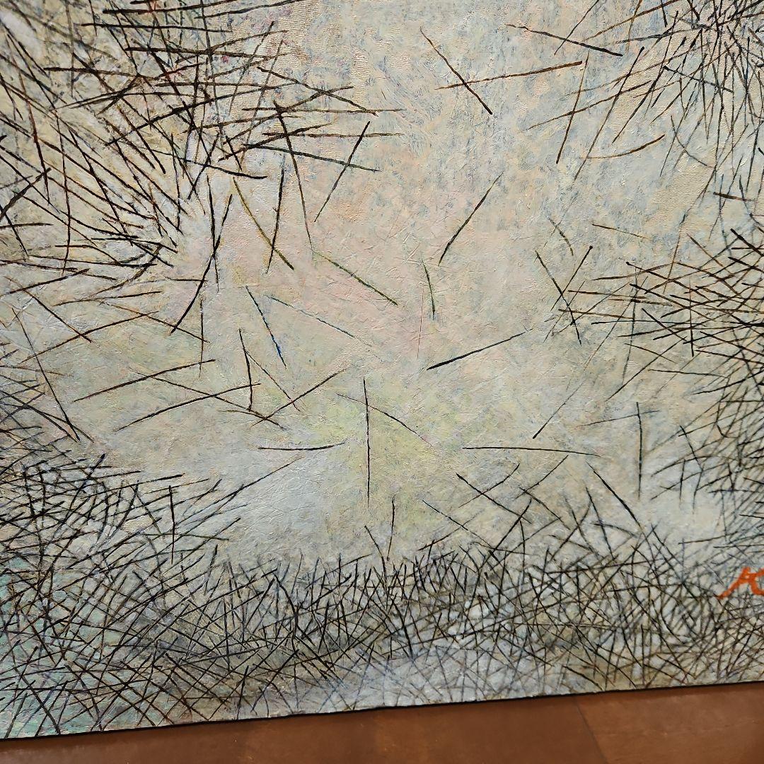 加藤將信　「沼の精」　油彩画 油絵　F２０号