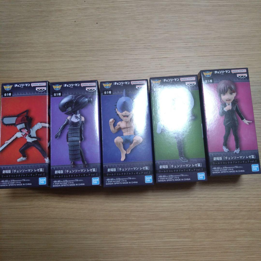 チェンソーマン　フィギュア　5体セット
