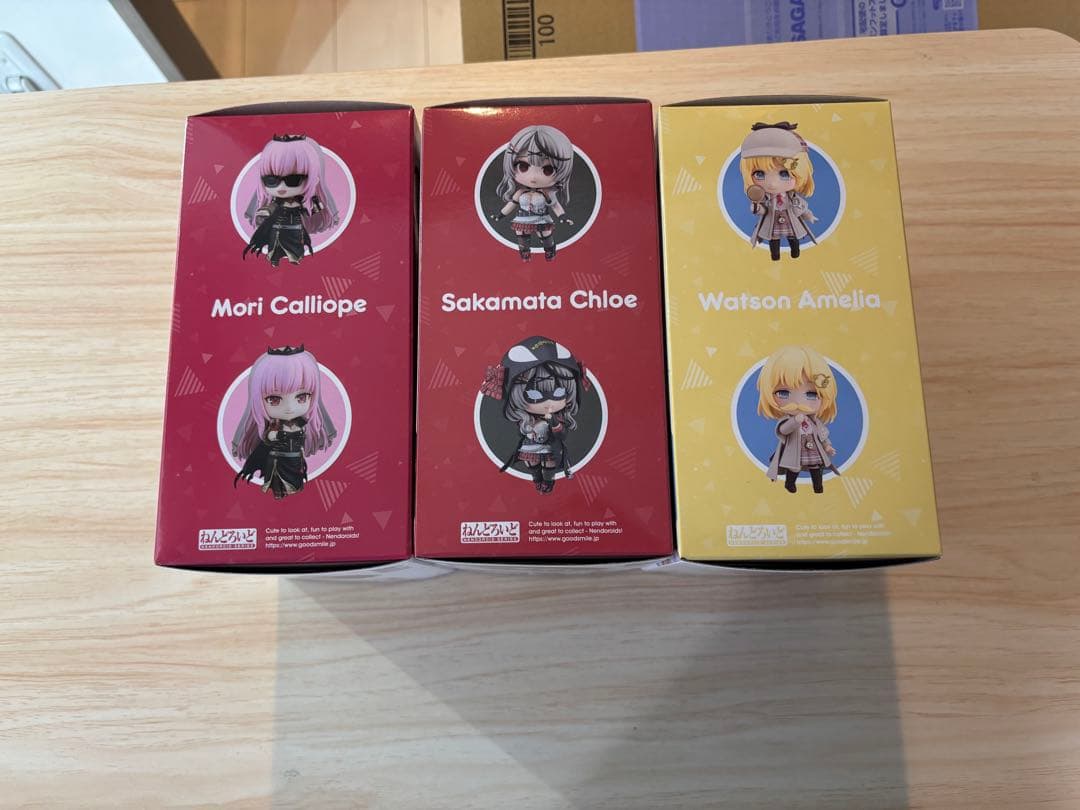 ホロライブ　ねんどろいど　3個セット
