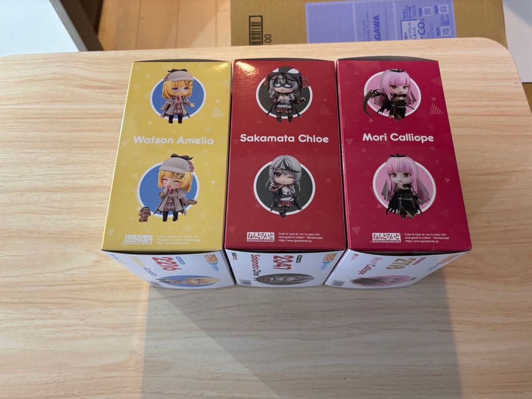 ホロライブ　ねんどろいど　3個セット