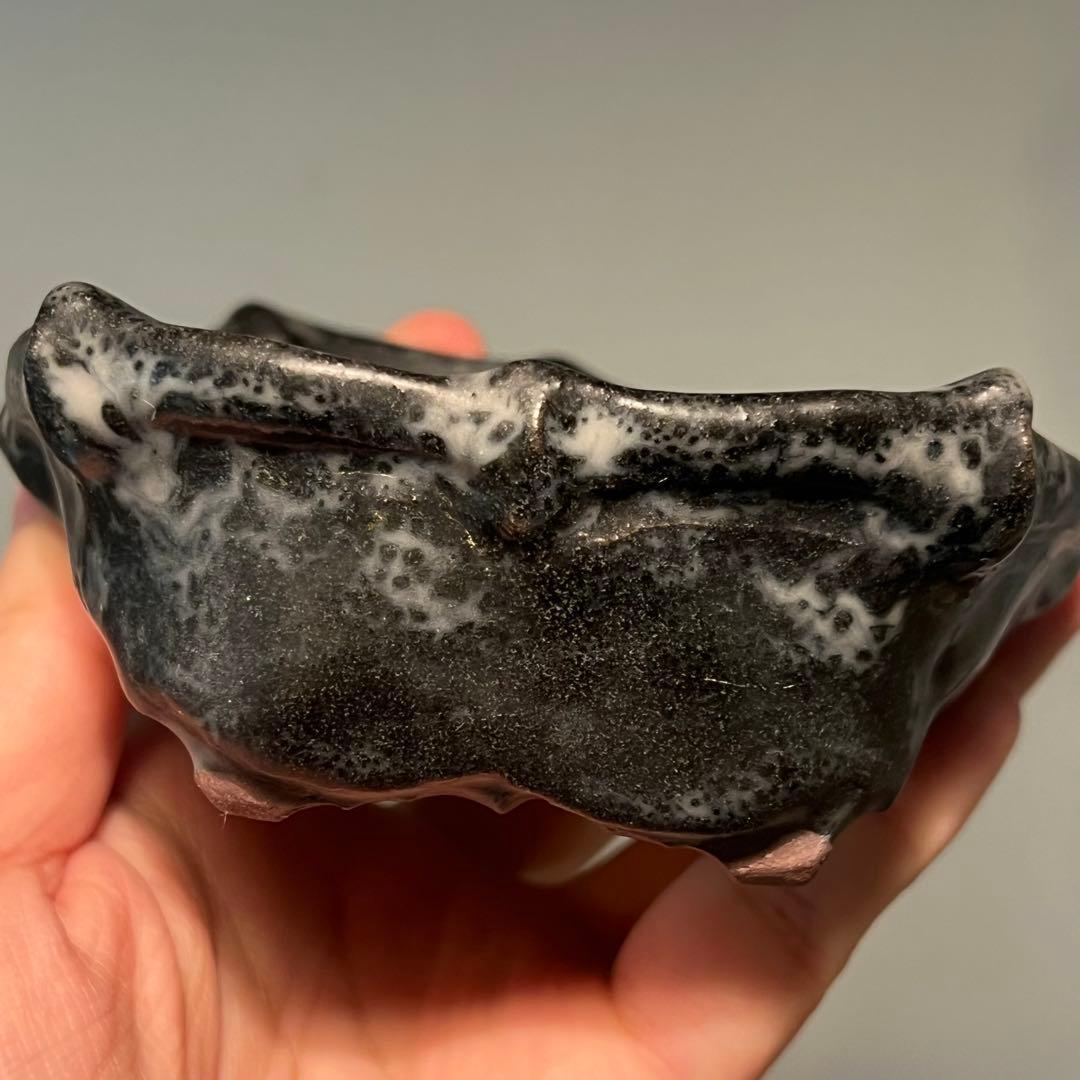 846.古鉢 盆栽鉢 植木鉢 山野草鉢 10*11.5*4.4cm