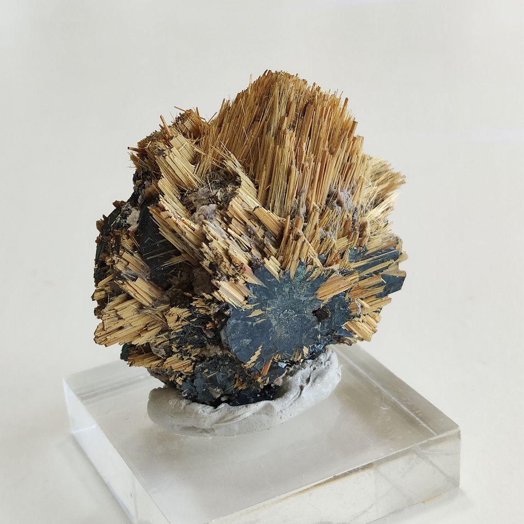 パワーストーン　天然石　スタールチル　太陽ルチル　54g　No.785