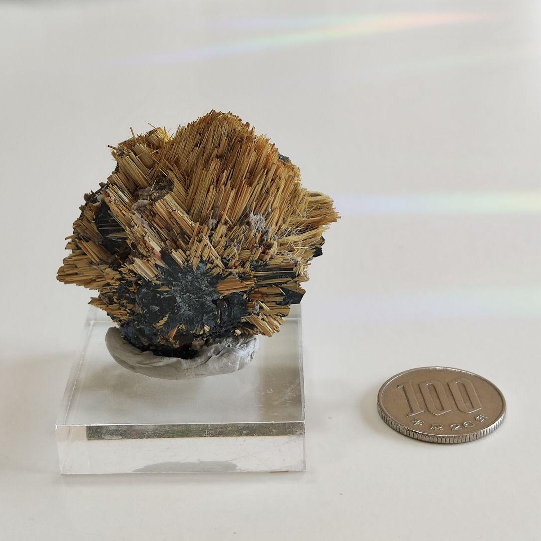 パワーストーン　天然石　スタールチル　太陽ルチル　54g　No.785