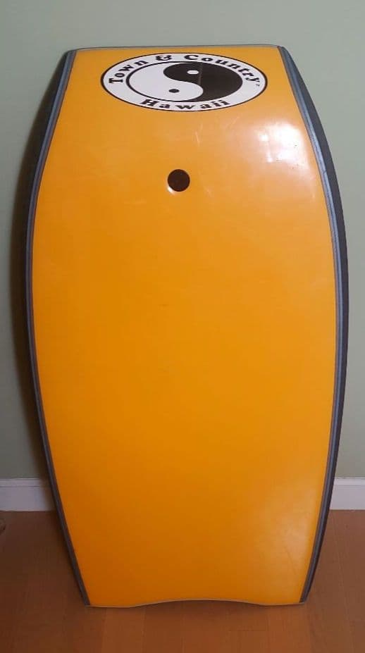 《美品》T&Cタウンアンドカントリー ボディーボード&リーシュコード&ケース