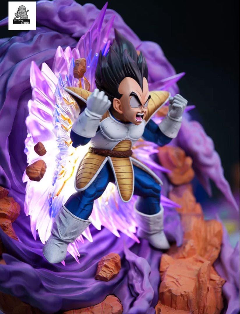 ドラゴンボール ベジータ ガレキ ガレージキット スタチュー X④⑨