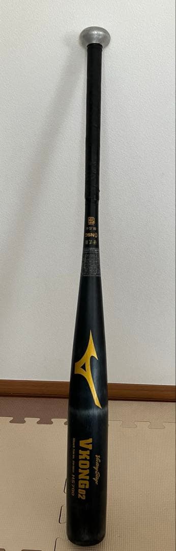 【中学硬式使用可能】ミズノ一般硬式用金属バット Vコング02　83cm