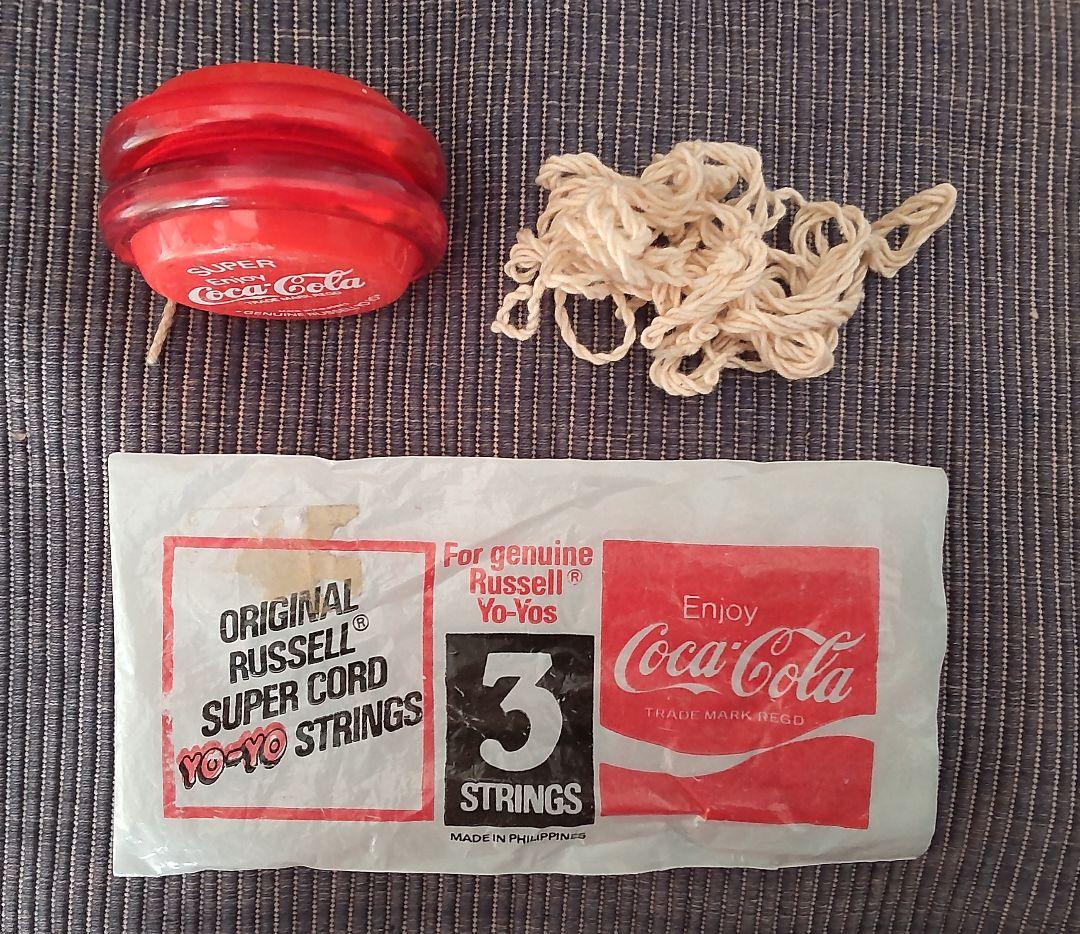 Coca-Cola Russell Yo-Yo ストリング付き