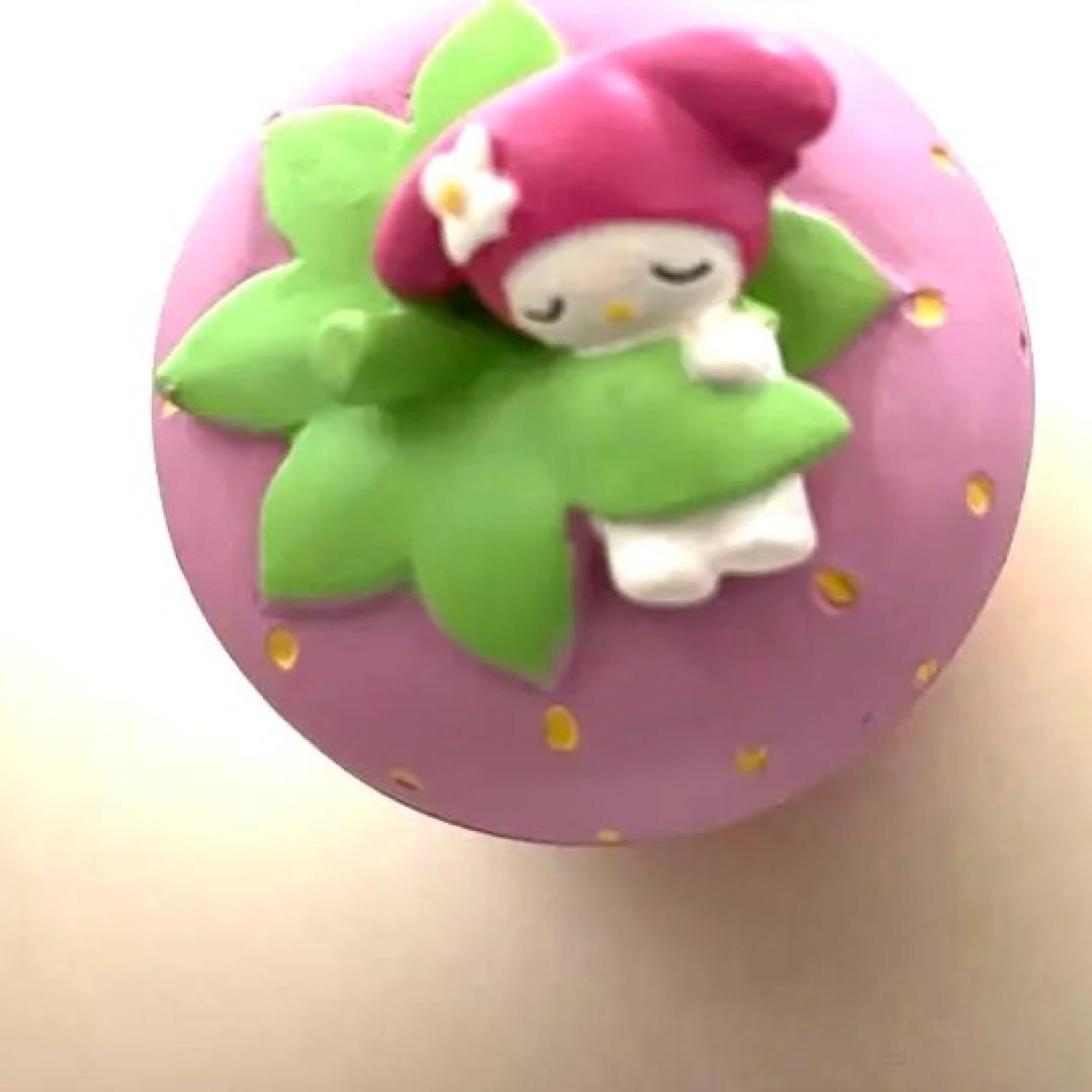 マイメロディー　蓋付き物入れ　置物