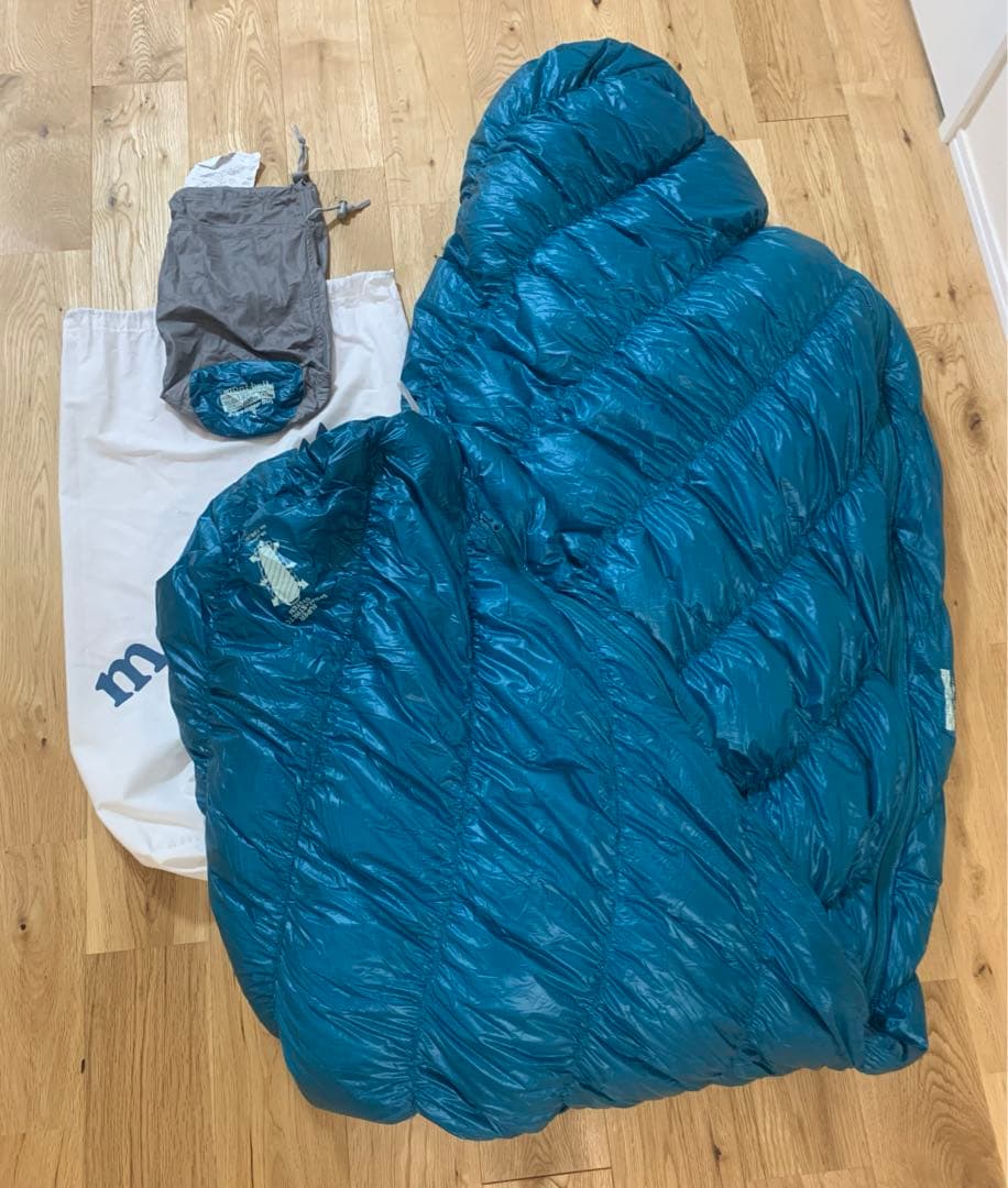 モンベル mont-bell ダウンハガー800 #3 右ジップ