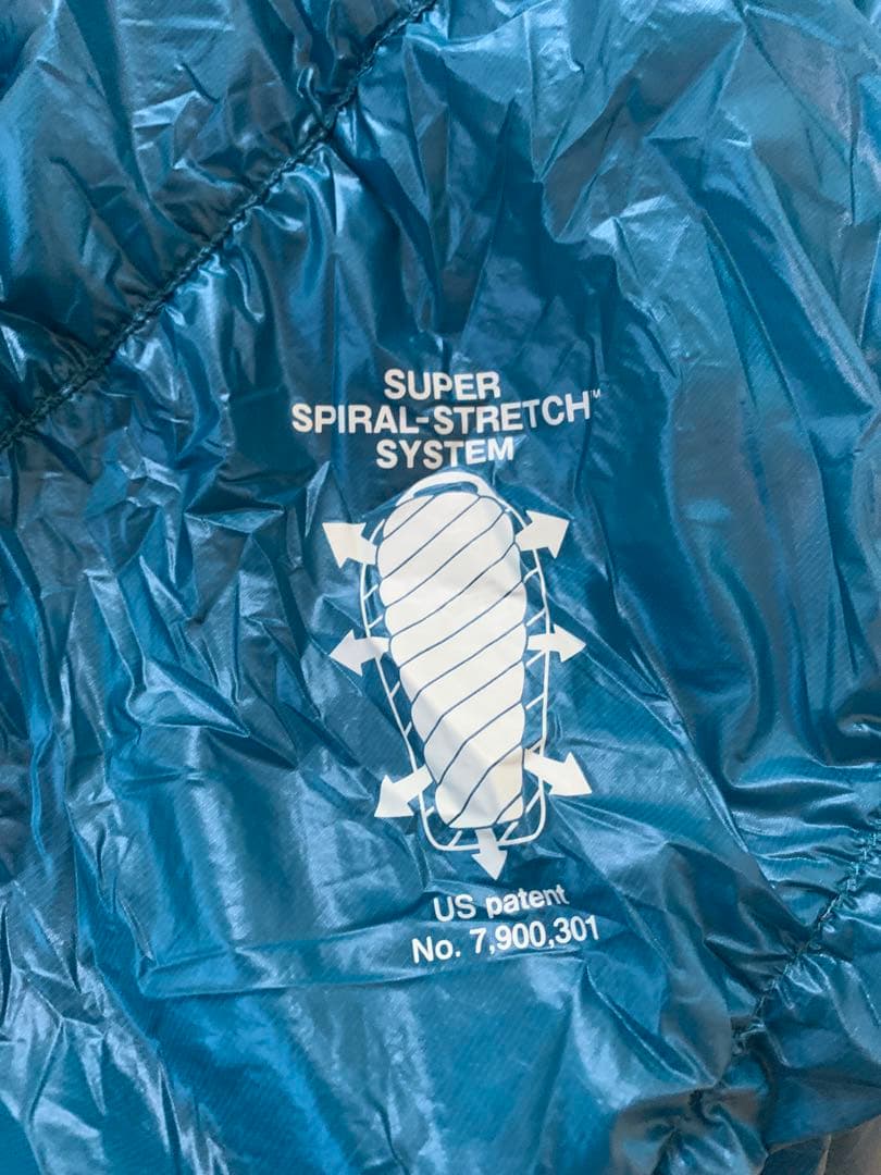 モンベル mont-bell ダウンハガー800 #3 右ジップ