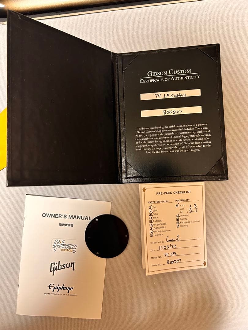 Gibson レスポールカスタム