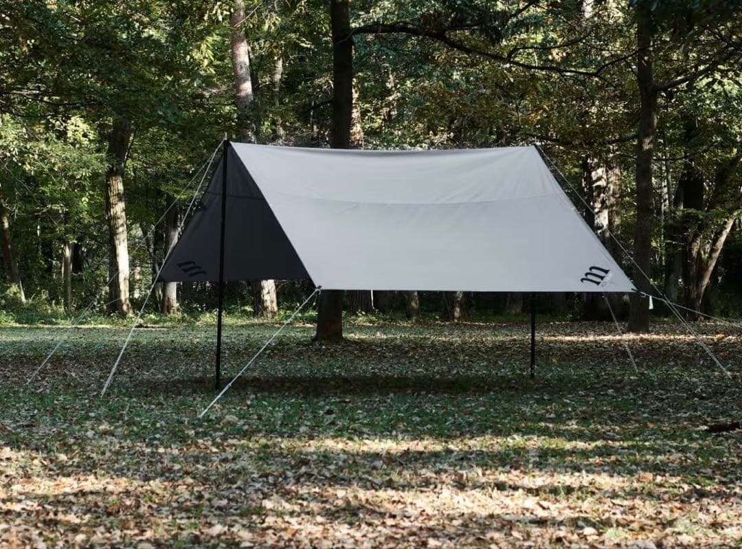 ムラコZIZ5p ツールームテントブラック&ムラコRECTA2SPARK タープ