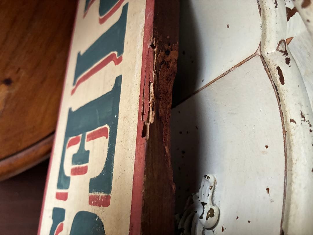 アンティーク　木製　サイン　プレート　看板　BAKED PIESアメリカ