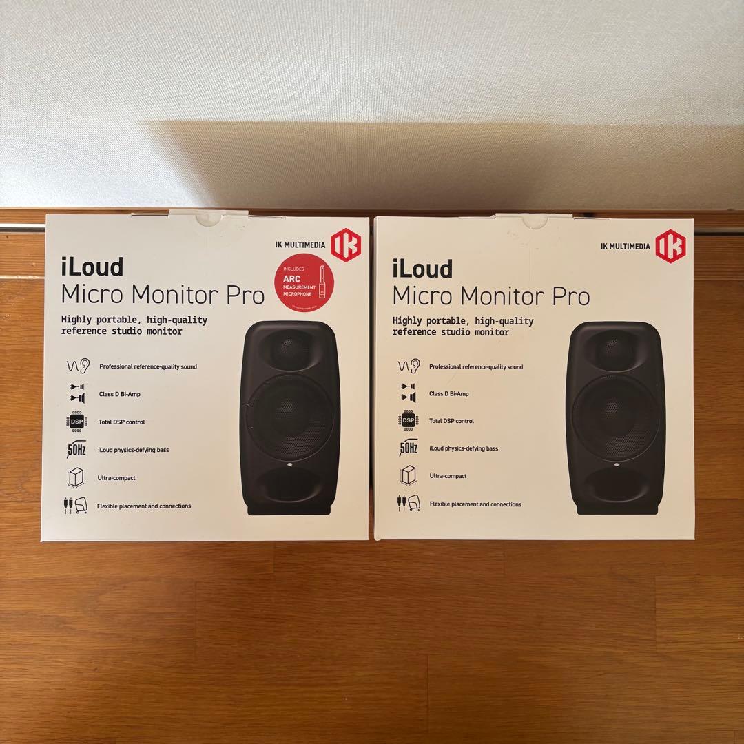 配信機器・PA機器・レコーディング機器 IK Multimedia iLoud Micro Monitor Pro