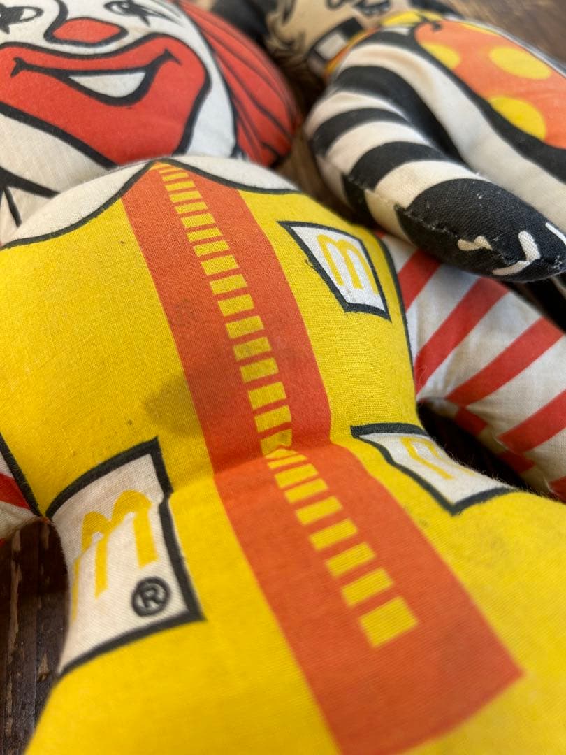 アメリカ ビンテージ マクドナルド 人形 ぬいぐるみ