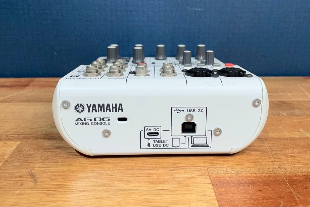 YAMAHA AG06 USBオーディオインターフェース