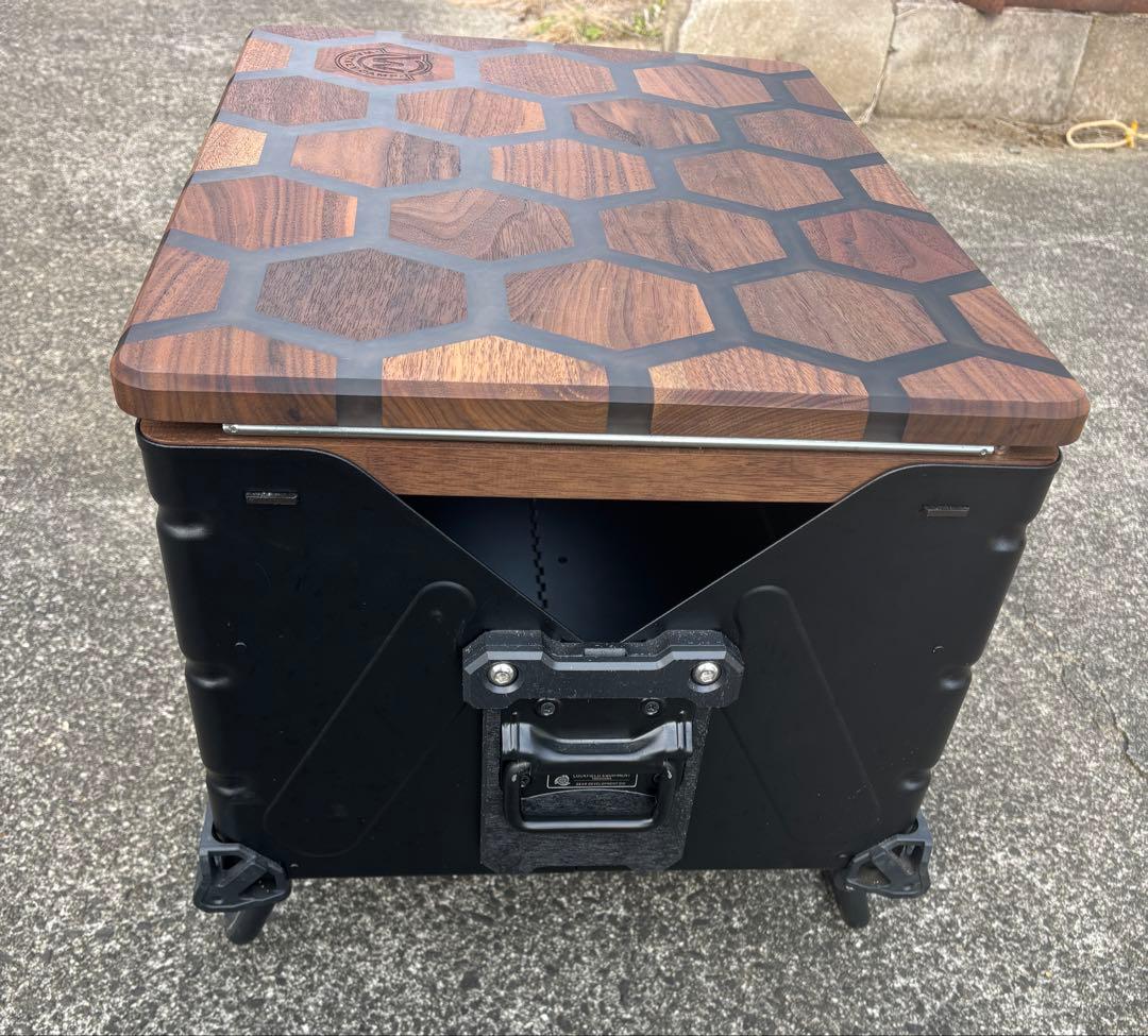 WANTKEYCAMP シェルコン50雪峰祭ブラック カスタム　ロックフィールド