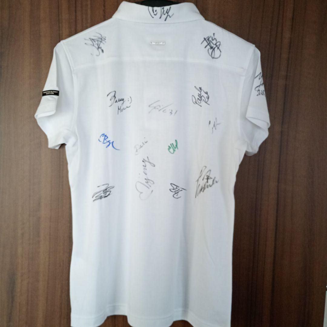 サイン入りホワイトポロシャツ（Master bunny edition）