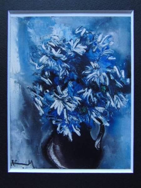 Vlaminck、Fond bleu、海外版超希少レゾネ、新品額付