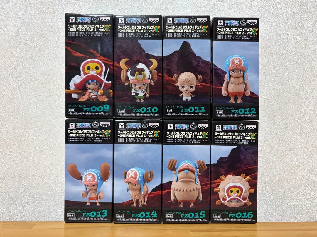 【未開封】ワンピース ワーコレ FILM Z vol.1〜5 全40種セット