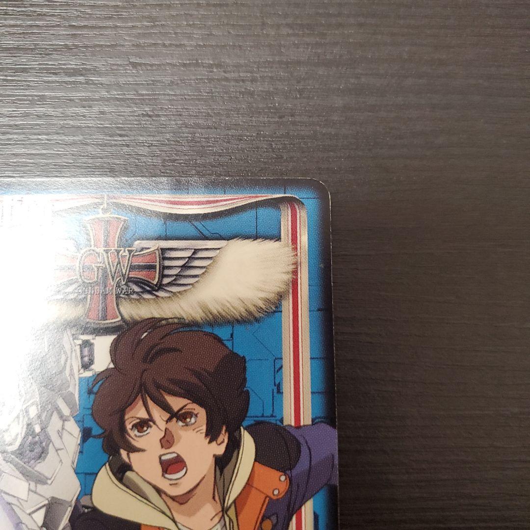 ガンダムウォー　十字英雄勲章　青　バナージ　1枚