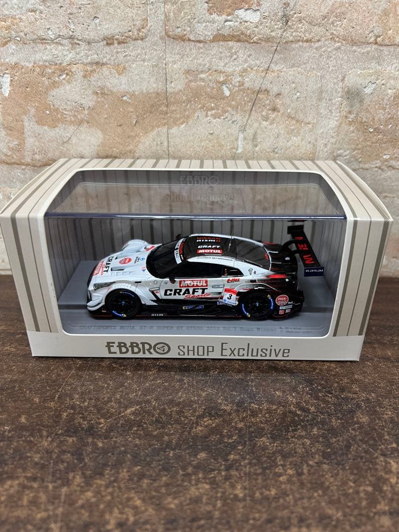 C3【未開封品】EBBRO CRAFTSPORTS MOTUL GT-R R35