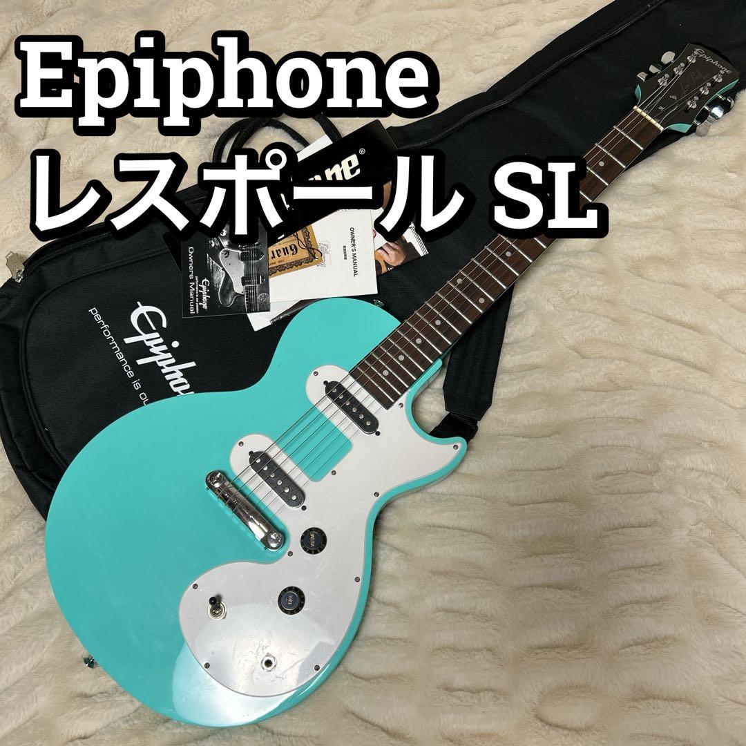 Epiphone レスポール SL 2019年製 純正ソフトケース 取扱説明書付