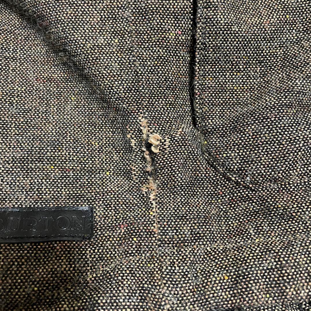 Burtonバートンスキーウェアスノーボードジャケットパーカー茶色ブラウン黒希少